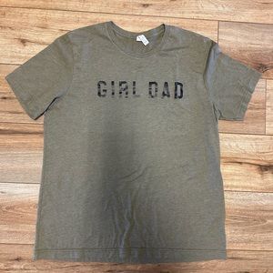 Men's Olive Girl Dad Tee